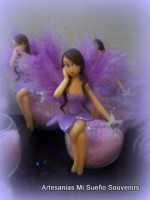 Hadita con Pluma en copon